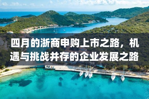 四月的浙商申購上市之路,機遇與挑戰并存的企業發展之路