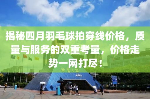揭秘四月羽毛球拍穿線價格,質量與服務的雙重考量,價格走勢一網打盡!