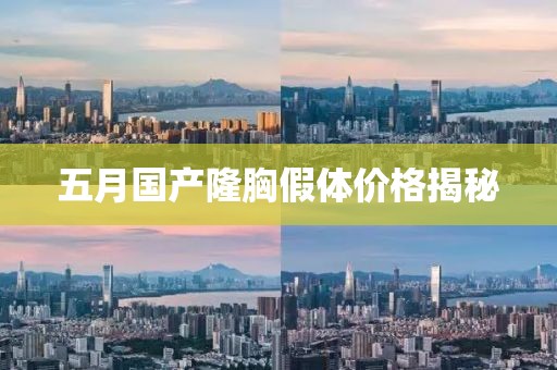 五月國產隆胸假體價格揭秘