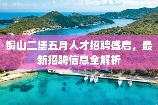 銅山二堡五月人才招聘盛啟，最新招聘信息全解析