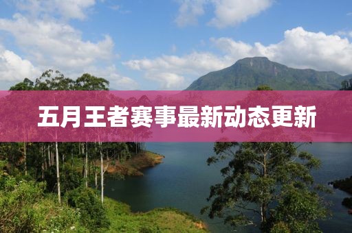 五月王者賽事最新動態更新