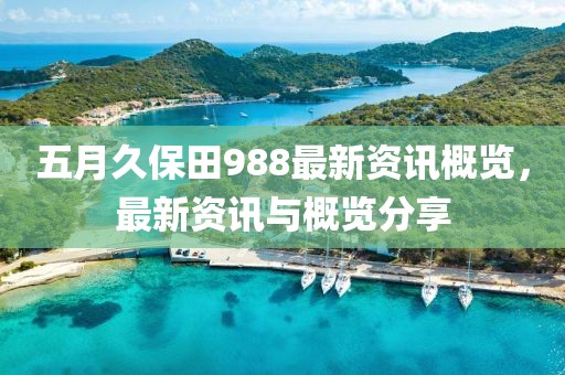 五月久保田988最新資訊概覽,最新資訊與概覽分享