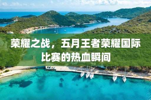 榮耀之戰,五月王者榮耀國際比賽的熱血瞬間