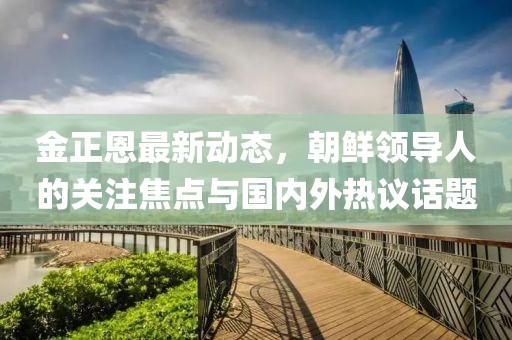 金正恩最新動態,朝鮮領導人的關注焦點與國內外熱議話題