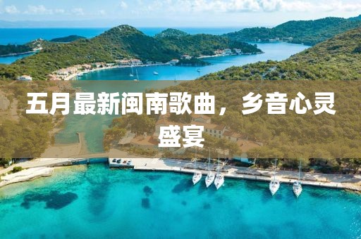 五月最新閩南歌曲,鄉音心靈盛宴