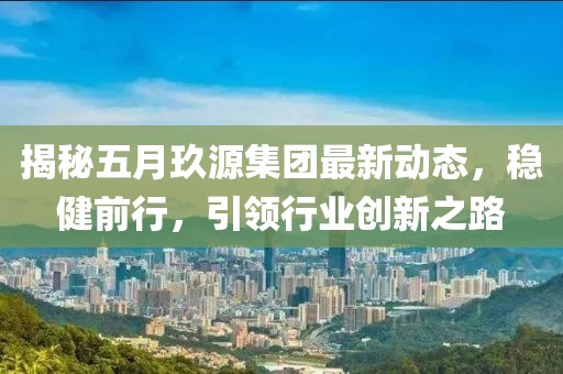 揭秘五月玖源集團最新動態,穩健前行,引領行業創新之路