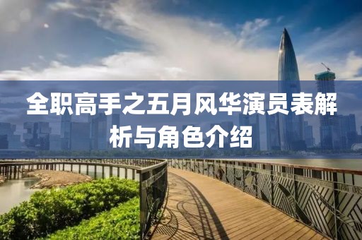 全職高手之五月風(fēng)華演員表解析與角色介紹