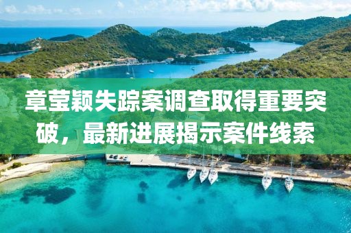 章瑩穎失蹤案調(diào)查取得重要突破,最新進(jìn)展揭示案件線索