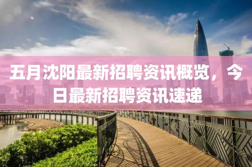 五月沈陽最新招聘資訊概覽,今日最新招聘資訊速遞