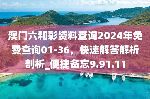 澳門(mén)六和彩資料查詢(xún)2024年免費(fèi)查詢(xún)01-36，快速解答解析剖析_便捷備忘9.91.11