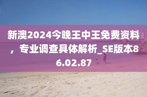新澳2024今晚王中王免費(fèi)資料,專業(yè)調(diào)查具體解析_SE版本86.02.87