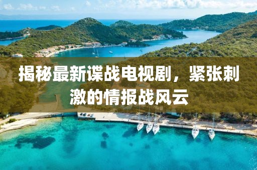揭秘最新諜戰電視劇，緊張刺激的情報戰風云