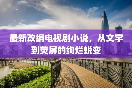 最新改編電視劇小說,從文字到熒屏的絢爛蛻變