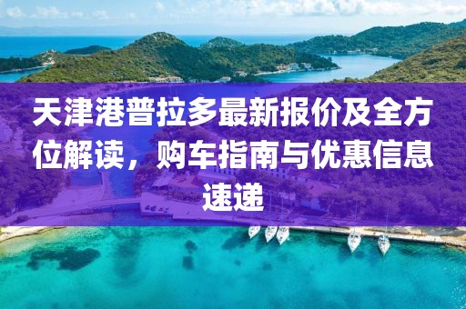 天津港普拉多最新報價及全方位解讀,購車指南與優惠信息速遞