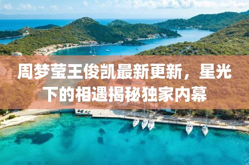 周夢瑩王俊凱最新更新,星光下的相遇揭秘獨家內幕