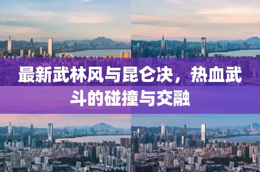 最新武林風(fēng)與昆侖決,熱血武斗的碰撞與交融
